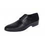 Pantofi barbati office eleganti din piele naturala Negru SIR015N